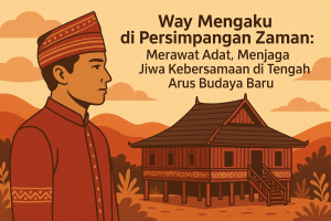 Menjaga Akar, Merangkul Zaman: Adat dan Kebersamaan Way Mengaku di Era Digital