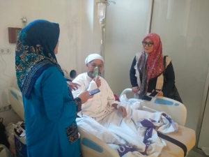 Jamaah Haji Asal Lampung Barat Dirujuk ke RSAM Usai Tiba di Tanah Air, Pemkab Pastikan Penanganan Optimal