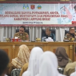 Satuan Pendidikan Lampung Barat Ikrar Bersama Jauhi Pornografi, Napza, dan Perkawinan Anak