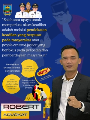 Dukung Visi Bupati Dedi Irawan, Kantor Hukum Robert Ariesta Law Firm Hadirkan Keadilan untuk Warga Tak Mampu