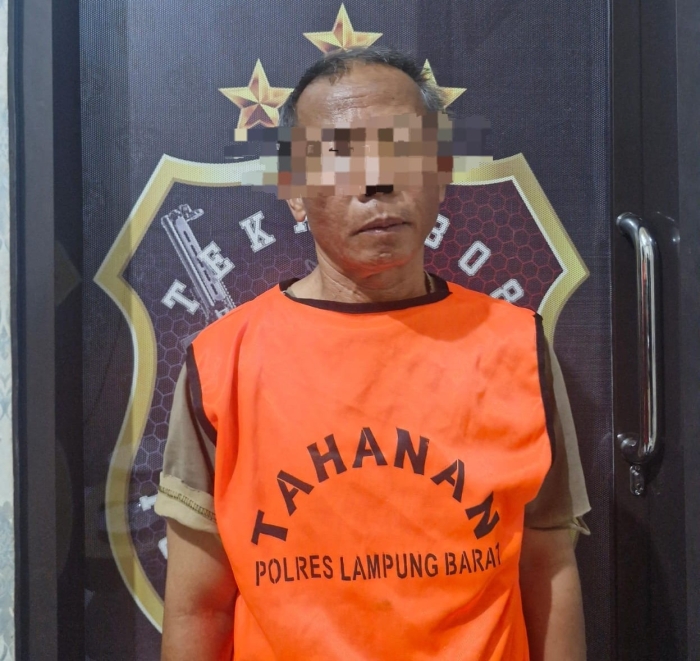 Polres Lampung Barat Ungkap Kasus Pencurian HP di Pajar Bulan, Pelaku Diamankan Tanpa Perlawanan