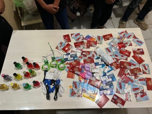 Polres Lampung Barat Ungkap Kasus Pencurian di Konter, Tiga Pelaku Diamankan