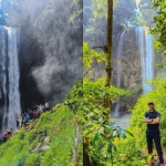 Curug Semantung, Pesona Alam Lampung Barat yang Viral Setelah Dikunjungi Bupati Parosi
