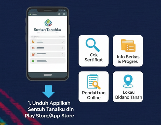 Bingung Cara Menggunakan Aplikasi Sentuh Tanahku? Yuk, Simak Langkah-langkah Mudahnya untuk Warga Lampung Barat!