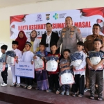 Polres Lampung Barat Gelar Bakti Kesehatan Sunatan Massal